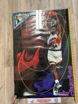 1993 Charles Barkley NBA Jam Session Phoenix Suns Poster 34"x23" Inv-1742 - Image 1 of 4