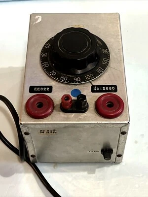 Variac Autotransformer Type EE332 General Radio Tested/Works 130V 5 AMP - Image 1 of 4