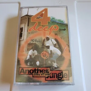 4 Deep- Another Day In The Jungle Cassette - Picture 1 of 2
