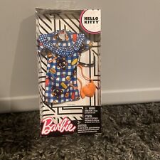NEW* 2018 Mattel Barbie Hello Kitty Complete Look Fashion Doll Dress Purse