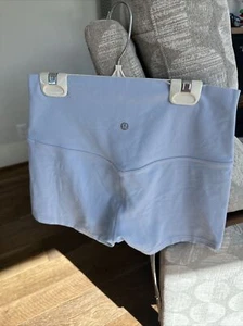 Pantalones Cortos Elásticos Azules Elásticos Doble Forrado Talla 8 (28"W) ~COMO NUEVOS~ - Imagen 1 de 4