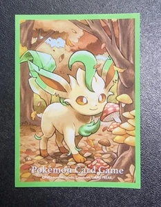1 SLEEVE N°008 POKÉMON CENTER PHYLLALI/LEAFEON COLLECTOR - Foto 1 di 1
