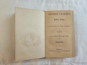 George Crabbe's Poetical Works : Preface to the Tales, Life by A.C. Cunningham - Imagen 1 de 6