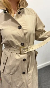 Barbour Trenchcoat Cordkragen wasserdicht beige UK10 - Bild 1 von 9