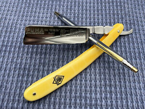 Vintage straight razor PUMA Solingen /Germany shave ready