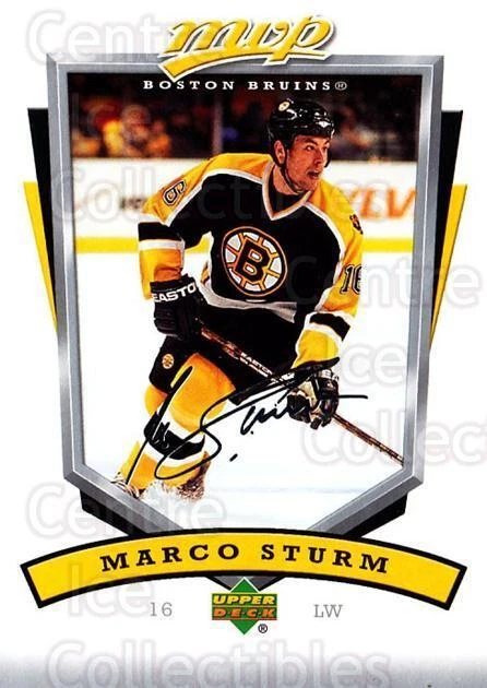 2006-07 Upper Deck MVP #24 Marco Sturm - Image 1 of 1