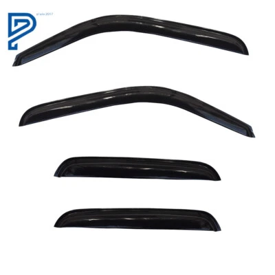 Para 1999-05 2006 GMC Sierra Viseira de Janela de Cabine Estendida Ventilação Sombras Protetor Solar Chuva - Imagem 1 de 4