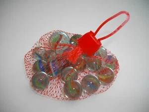 Billes en verre + 1 calot - non utilisé - 20 billes + 1 calot - Photo 1/1