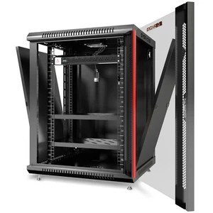 15U 24" Deep Wall Mount IT Network Server Rack Cabinet Enclosure 3FREE ACCESSORY - Picture 1 of 11