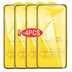 3 Pellicola VETRO Temperato per Apple iPhone X Xs XR 11 12 13 14 15 PRO MAX MINI - Foto 1 di 12