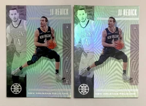 Lote de 2 tarjetas Panini Illusions Basketball JJ Redick Pelicans Emerald 2019-20 #133! - Imagen 1 de 2