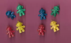 Lote de 4 dijes de galleta/gumball años 60-70 - Imagen 1 de 1