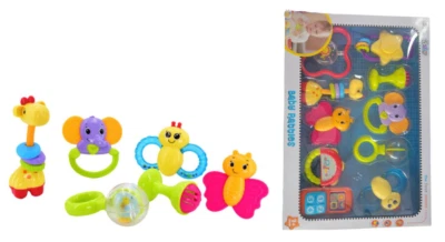 BABY RATTLES & TEETHER 10pcs - Image 1 of 3