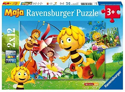 Ravensburger 07594 Puzzle 2x12 Ape Maya 3