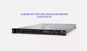 iLO 512485-B21 HP HPE 2/3/4 Advanced Lifetime License key fast shipping - Zdjęcie 1 z 3