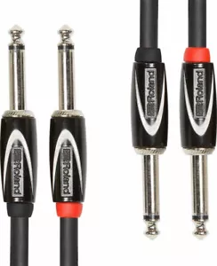 Roland RCC-10-2814 Hi-Quality Oxygen-Free Dual 1/4" TS to Dual 1/4" 3M (10ft) - Picture 1 of 1