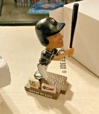 Altoona Curve Adam Hyzdu US Foods Mini Bobblehead SGA 6-16-18 Rare NIB Cover