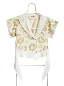 Issey Miyake Vintage Damen Leinen/Seidenkimono - Bild 1 von 7