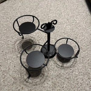 Longaberger Three Tier Bowl Wrought Iron Rack - Picture 1 of 3