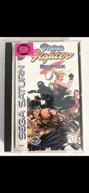 Sega Saturn Long Box Virtua Fighter Remix Registration Card Excellent Shape