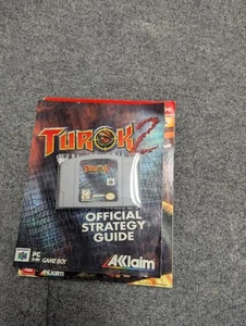 Turok 2 Seeds of Evil Nintendo 64 N64 Tested With Acclaim And Prima Player Guide - Picture 1 of 7