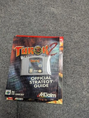 Turok 2 Seeds of Evil Nintendo 64 N64 Tested With Acclaim And Prima Player Guide - Image 1 of 4