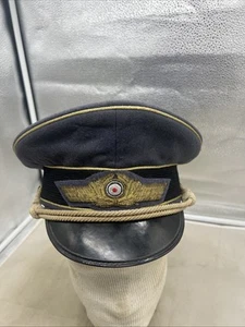 WW2 German Luftwaffe General Visor Hat Erel Reproduction (X886 - Picture 1 of 10