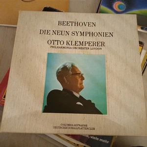 Beethoven 9 Symphonien  Schallplatten Otto Klemperer PhilhamonicaOrchesterLondon - Bild 1 von 2