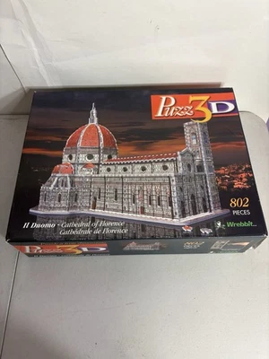 Wrebbit Puzz 3D Il Duomo Cathedral of Florence 802 Piece Puzzle SEALED - Image 1 of 4