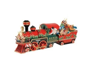 RARE! Fitz & Floyd Santa Express Cookie Jar 19/1951~Christmas Train~NEW - Picture 1 of 1