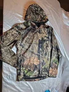 Herren Mossy Oak Camo Hoodie Gr. S Jagd Angeln Outdoor Wandern (E020) - Bild 1 von 10