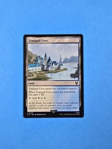 1x Tranquil Cove LOTR Tales Middle Earth Commander 2023 LTC Mtg Karte Land 340 - Bild 1 von 2