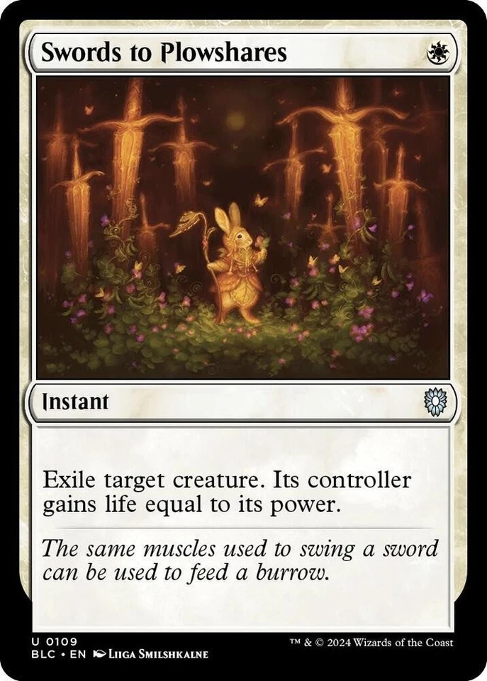 Swords to Plowshares - BLC 0109 - NM - MTG Magic - Image 1 of 1