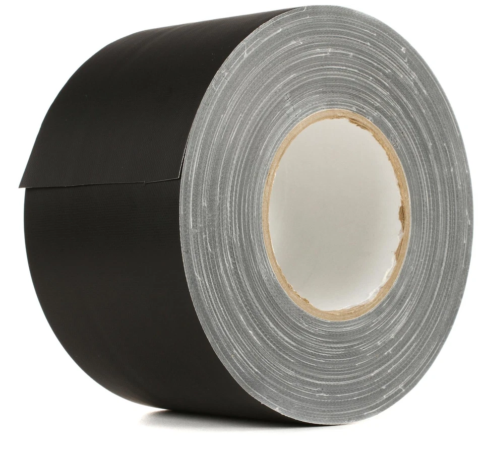 Hosa GFT-459BK 4-inch Gaffer Tape - 60-yard Roll - Black (2-pack) Bundle - Изображение 1 из 1