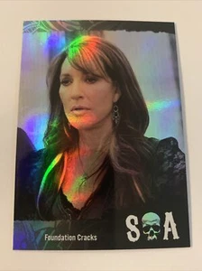 Sons Of Anarchy Seasons 4&5 Silver Foil Card Foundation Cracks Card-10 #02/25. - Picture 1 of 12