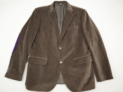 Blazer Hugo Boss The Smith Hombres 42 Regular Marrón Traje Chaqueta Almohadillas para el Hombro Adulto Foto 1 de 4