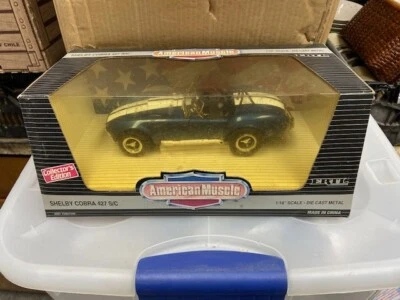 Shelby Cobra 427 S/C Sports Car 1/18 American Muscle NIB Box - Image 1 of 4