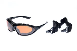 Ravs  Skibrille Schutzbrille Sonnenbrille mit 70% mehr Kontrast für Allwetter - Bild 1 von 1