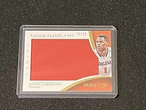 Justin Anderson 2015 Immaculate Rookie Player Caps Jumbo Hat #d /12 Mavericks - Picture 1 of 2