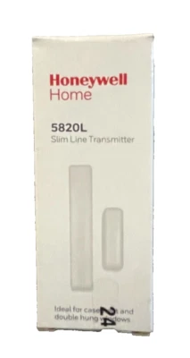 Brand New Honeywell 5820L Wireless Slim Door/Window Transmitter, Magent Battery - Image 1 of 4