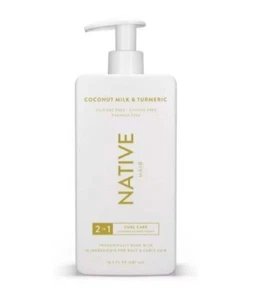 2 in 1 Native Coconut Milk & Turmeric Moisturizing Shampoo & Cond. 16.5fl oz - Picture 1 of 2