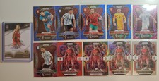 2022 Panini World cup Prizm 6 Numbered +4 Stefan Bajcetic Cards#/149+1 Autograph