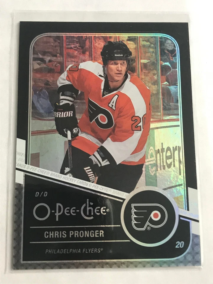 11/12 UPPER DECK OPC CHRIS PRONGER BLACK RAINBOW PARALLEL 88/100 O-PEE-CHEE #83 - Image 1 of 1