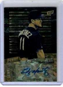 2019 Panini The National VIP Edgar Martinez Auto Card 01/15 Seattle - Picture 1 of 2