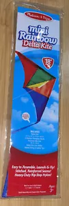 Melissa & Doug Mini Aquilone Delta Arcobaleno 18" Nuovo con scatola - Foto 1 di 6