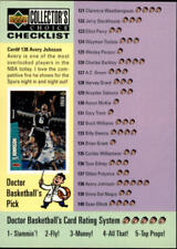1996-97 Collector's Choice Raptors Basketball Card #199 Stoudamire/ Johnson