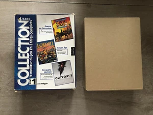 Boite Big box sans jeu pour SIERRA collection outpost/lords realm2/civil PC FR - Imagen 1 de 2