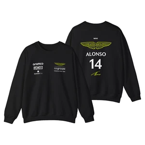Fórmula 1 - Sudadera Unisex Aston Martin F1 Team Racing - Fernando Alonso 14 - Imagen 1 de 11