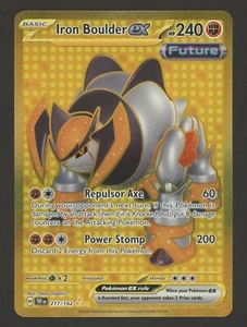 IRON BOULDER EX Temporal Forces Hyper Rare #217 NM Pokemon [Nos] - Picture 1 of 2