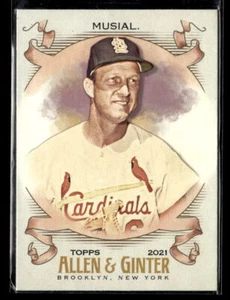 2021 Topps Allen & Ginter #84 Stan Musial - Picture 1 of 2